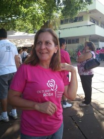Outubro Rosa,caminhada contra o cancer de mama.Sábado dia 27.