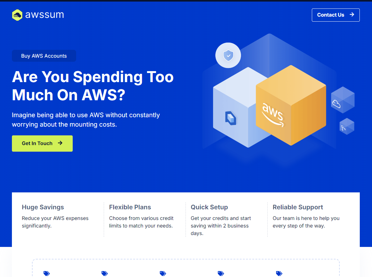 Buy AWS Accounts nelow83