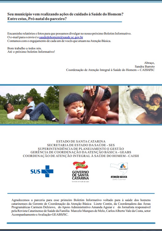 PDF) Saúde do Homem no SUS - Boletim do Instituto de Saúde