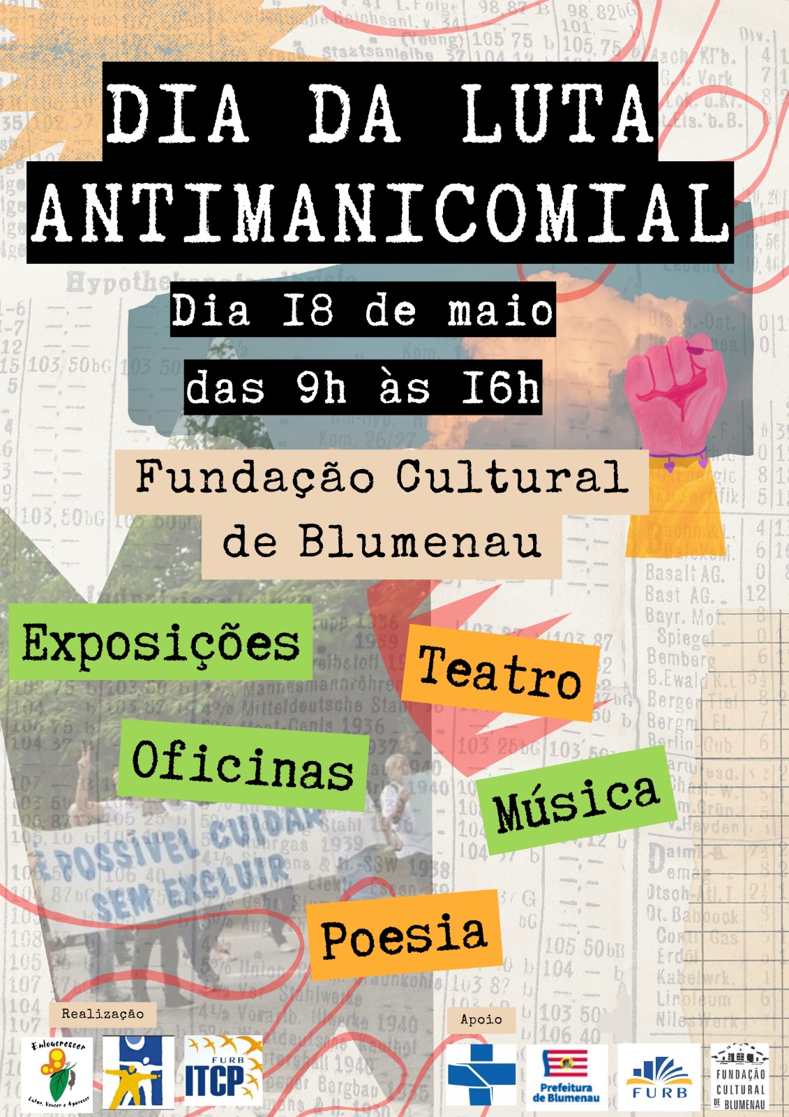 Dia Da Luta Antimanicomial Em Blumenau Sc Rede Humaniza Sus O Sus