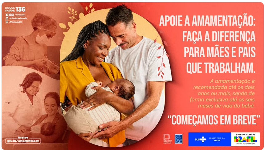 Lançamento Da Campanha Semana Mundial Da Amamentação 2023″ Rede