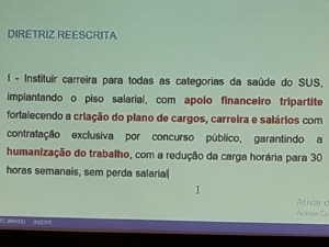 Diretriz discutida no eixo 2 da Conferência Estadual de SP